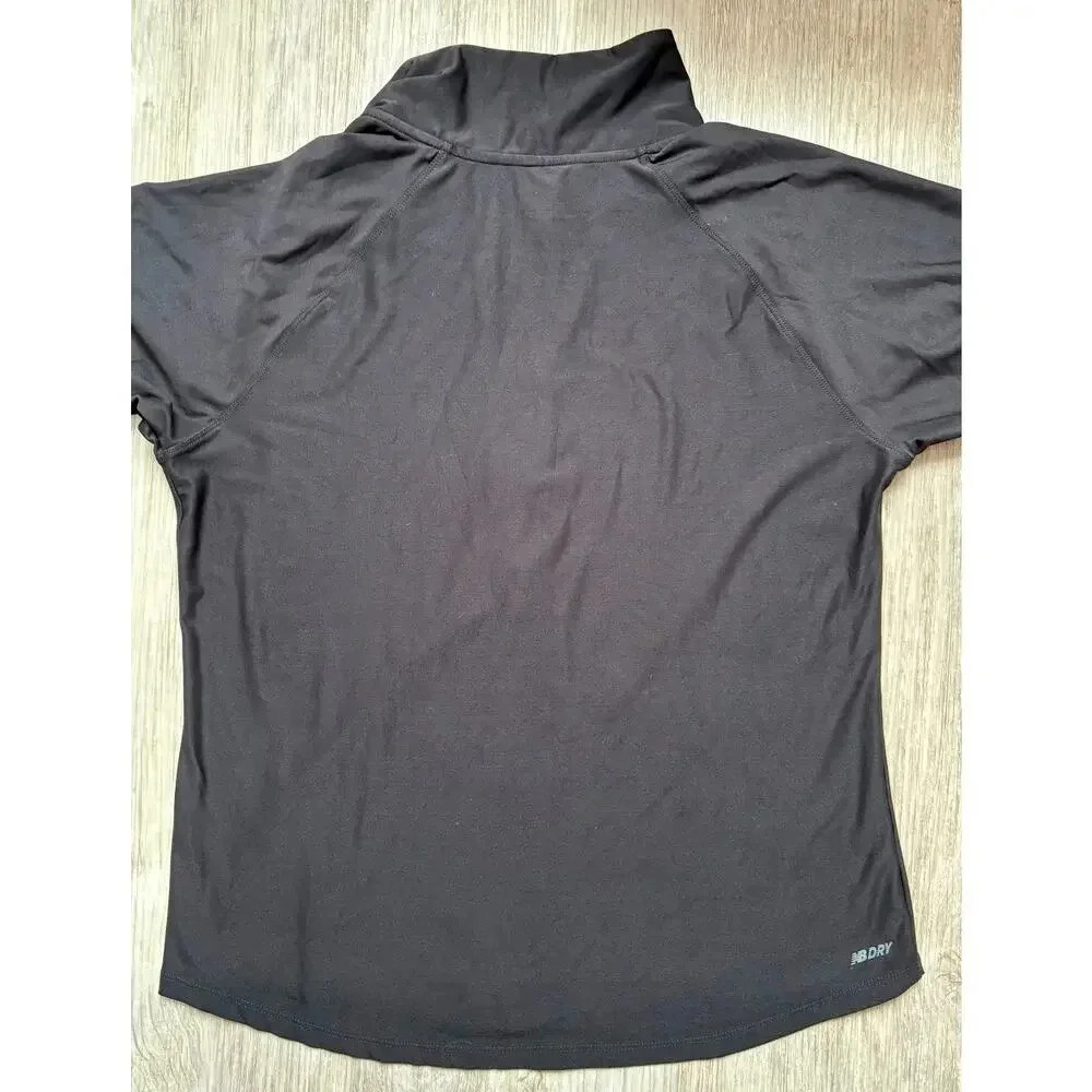 New Balance | Women's Solid Basic Plain Half Zip … - image 2